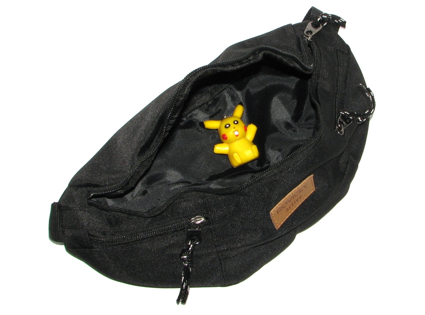 Сумка на пояс (бананка) Rovicky BAG-WB-01-3965 BLACK Сумка на пояс (бананка) Rovicky BAG-WB-01-3965 BLACK